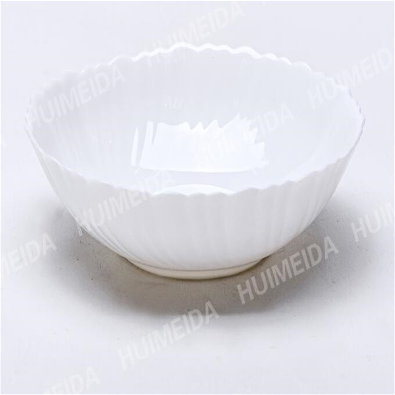 Hvidt glas, glasvarer, hvidevarer og hvidevarer - TW- skål *Varmebestandigt Opal Glasswar